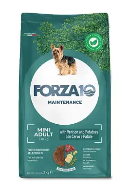 Forza10 Maintenance Mini Adult сухой корм для взрослых собак мелких пород с олениной и картофелем