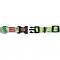 Tappi Эвэйк амуниция ошейник из стропы для собак, зеленая #2